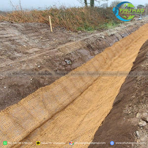 PALM MAT / COCONUT MESH Best Size 2m X 20m Efficient Soil Protection: Factory-Priced Coir Mesh Export - Product Image 3