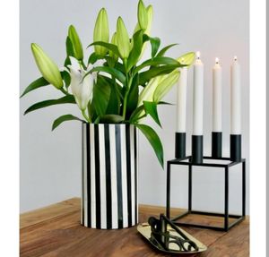 แจกันดอกไม้เรซิ่นสำหรับงานแต่งงานและตกแต่งบ้านแจกันตั้งพื้น - Product Image 2