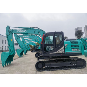 Kobelco เครื่องขุด SK150LC มือสองพร้อมเครื่องยนต์ญี่ปุ่นส่วนประกอบหลัก13TON น้ำหนักตลับลูกปืนปั๊มมอเตอร์ - Product Image 1