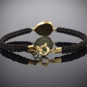 Trillion Cut Ethiopian Opal Handmade 925 <b>Silver</b> <b>Charm</b> <b>Bracelet</b> Women's Religious Style Genuine Gemstone Jewelry - Product Image 3