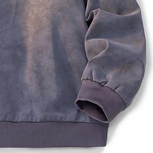 Wholesale Unisex PU Leather Stand Collar Jacket Zipper Front Closure Windproof Retro Style <b>Coat</b> Casual Formal Winter Outfits - Product Image 3