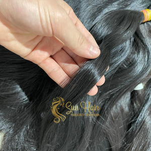 Extensiones de Cabello Humano Vietnamita Sun Hair Company Onda Natural de un Solo Donante Sin Procesar Cutícula Completa - Product Image 3