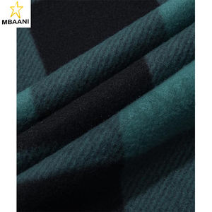 Relaxed Fit Flannel <b>Sherpa</b>-<b>Lined</b> <b>Shirt</b> Jacket For Men - Product Image 6