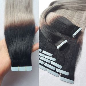 Vente en gros d'extensions de cheveux humains 100% de haute qualité Tapein Remy cheveux bruts 28 pouces 12A extensions de cheveux vierges blond russe - Product Image 2