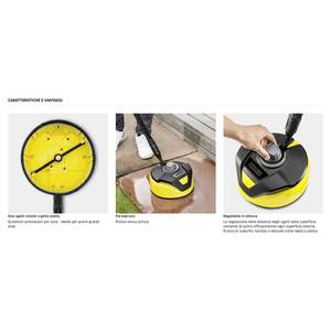 Cepillo Limpiador de Superficies T5 para Lavadora a Presión Karcher con Acoplamiento de Bayoneta de Conexión Rápida, Modelo 26440840 - Product Image 5