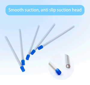 Attrezzatura per la pulizia e il riempimento dei denti Non rimovibili con espulsore manuale flessibile della Saliva che può essere piegata a qualsiasi angolazione - Product Image 2