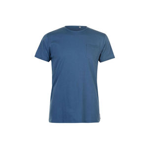 Offre Spéciale hommes été formel soie T-Shirt 100% coton couleur unie sans couture à manches courtes respirant sport course T-Shirts - Product Image 1