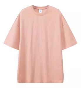 Venta caliente de los hombres de gran tamaño Camisetas Drop Shoulder manga corta 100% algodón Peinado Personalizado Hip Hop Imprimir Más buscados de gran tamaño - Product Image 6