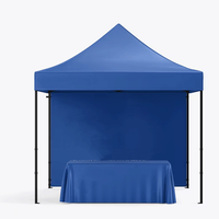 Vente chaude, impression de logo personnalisée, tente 3x3, 3x6, tente d'événement en plein air, tente d'exposition, gazebo publicitaire, auvent avec couverture latérale