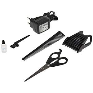Lame de tondeuse professionnelle rechargeable de haute qualité pour cheveux, autonomie de 40 minutes, noir-bleu, 6 mm, alimentation USB, acier inoxydable pour barbier - Product Image 3