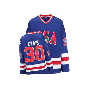 Camiseta de Práctica de Hockey sobre Hielo de Poliéster 100% de la Serie Verano, Nombre del Equipo en la Parte Delantera, Logotipo, Corte Automatizado, Secado Rápido, Servicio OEM Disponible - Product Image 5