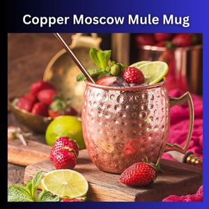 Wholesale Manufacturer Premium Hammered <b>Moscow</b> <b>Mule</b> <b>Mug</b> Rose Gold Copper Color for Beer Wine & Cocktail for Giveaways - Product Image 4