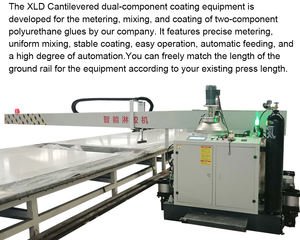 자유롭게 조정 가능한 접착 마진이 있는 캔틸레버형 에폭시 클리닝 머신 (<span class=keywords><strong>CLT</strong></span> 보드 냉장 트럭 쉘터 보드용) - Product Image 5