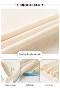 Nuevo Polo personalizado de tela de hielo de algodón y poliéster para hombre, camisetas cómodas de manga corta para verano fresco - Product Image 2