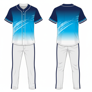 Uniforme de Béisbol 2026 de Alta Calidad con Estampado Digital, Personalizado, Ligero, Transpirable, de Malla, Cuello en V, Unisex, 100% Poliéster, Ropa Deportiva - Product Image 5