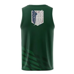 Camiseta de Baloncesto Bandai The Wings Of Freedom, Anime Attack On Titan, Chaleco para Adultos y Niños, Secado Rápido, Cómodo, Informal, para Gimnasio y Entrenamiento - Product Image 6