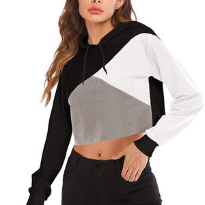 Novedad, Sudadera Corta para Mujer, Sudadera Corta de Algodón para Mujer Más Vendida - Product Image 2