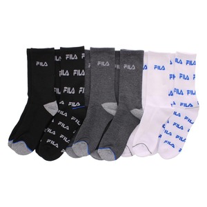 Chaussettes unisexes Fila Crew Couleur : Multicolore 100% authentique - Product Image 1