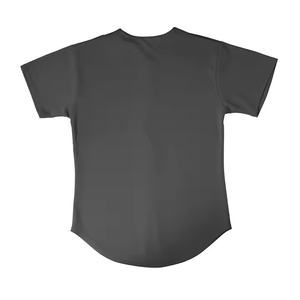 Diseño personalizado 100% poliéster béisbol Softball Jersey transpirable antiarrugas secado rápido dos botones Transferencia de Calor impresa - Product Image 6