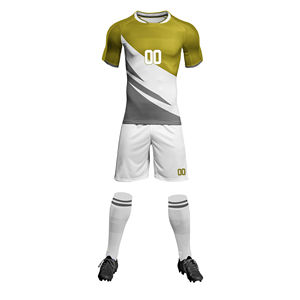 Conjunto de Uniforme de Fútbol para Hombre, Tela Ligera y Transpirable para Entrenamientos, Partidos, Juego en Equipo, Ajuste Cómodo, Estilo Deportivo, Práctico - Product Image 5