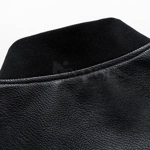 2024 moda de invierno de alta calidad Slim Fit transpirable piel de oveja chaqueta genuina para hombre elegante longitud larga Reversible nuevo - Product Image 5