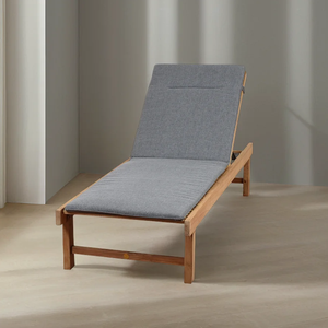 Conjunto de 2 Sillones de Madera Maciza de Teca, Estilo Moderno y Minimalista, para Interiores y Exteriores, Miami Amazonia Maasdam, Portátil, para Hotel o Villa - Product Image 1