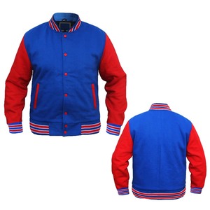 Chaqueta Varsity Unisex de Tela Premium con Cuerpo de Lana, Bordado Personalizado, Estilo Urbano, Bomber, Ropa al por Mayor OEM, Impermeable - Product Image 1