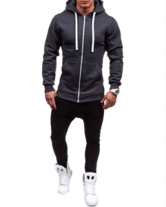 Sweat-shirt à capuche avec fermeture éclair, veste polaire de haute qualité, sweat-shirt à capuche pour unisexe - Product Image 6