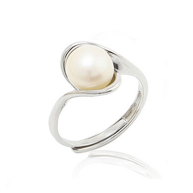 Pearl ring (White)