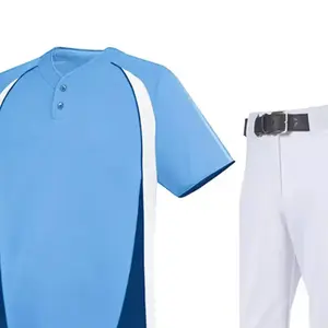 Uniformes de béisbol hechos con materiales de la mejor calidad, uniformes de béisbol para deportes al aire libre de secado rápido a bajo precio - Product Image 2