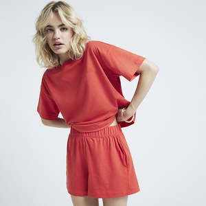 Summer New <b>Women</b> Casual <b>Shorts</b> <b>Sets</b> <b>Short</b> Sleeve <b>T</b> <b>Shirt</b> <b>Shorts</b> Solid <b>Sets</b> Brand Clothing 2 Piece <b>Set</b> Breathable High Waist 2025 - Product Image 3