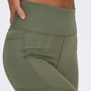 Wholesale Fashion Style Women's Yoga <b>Legging</b> Mid Waist Breathable <b>Seamless</b> <b>Legging</b> For Sale - Product Image 5