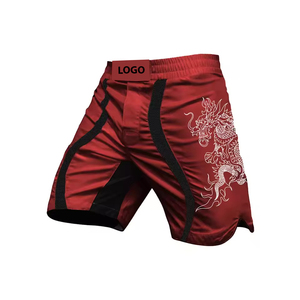 Gran oferta de pantalones cortos MMA de alta calidad para hombre, ropa deportiva con sublimación de logotipo personalizado, Kick Boxing, entrenamiento de artes marciales, moda al por mayor - Product Image 2