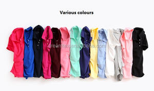 Haute qualité femme fille classique personnalisé plaine Polo t-shirt femmes Polo T-shirt pour hommes livraison DDP - Product Image 3