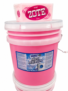 Savon liquide à lessive Zote, seau de 5 gallons, détergent à lessive commercial en vrac, savon de nettoyage haute performance - Product Image 3