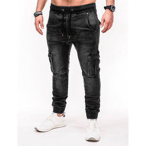 Wholesale Cotton Men's Cargo Shorts with Custom Logo Casual Streetwear Knitted Plain Sport Breathable Pants Summer with Pockets - Product Image 1