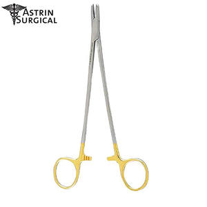 New Orleans Manual Portaagujas de acero inoxidable 17,8 cm 7 \ "Instrumentos quirúrgicos aprobados por CE e ISO - Product Image 1