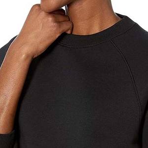 Último diseño Streetwear Sudadera transpirable para mujer Sudaderas ligeras sólidas O-cuello Mangas completas Ropa informal Servicio OEM - Product Image 3