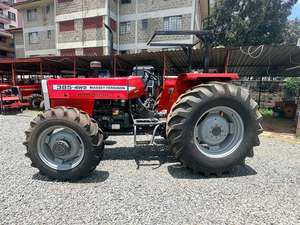รถแทรกเตอร์มือสองสีแดง รุ่น Massey Ferguson 385 ขับเคลื่อน 4 ล้อ สำหรับงานเกษตรกรรม - Product Image 4