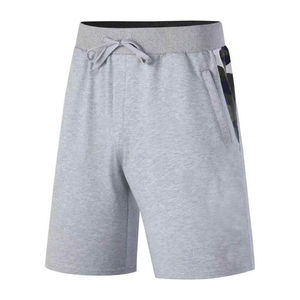 Pantalones cortos de sudor atléticos informales para hombre, sólidos, de secado rápido, transpirables, de compresión, deportes, entrenamiento, gimnasio, Material de lona - Product Image 2