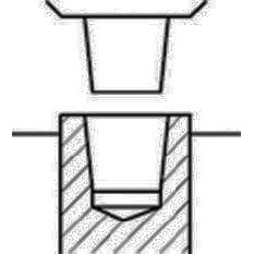 Mandrin de perçage à dégagement rapide Supra S, diamètre de serrage 1-13 mm B 12 pour rotation dans le sens des aiguilles d'une montre pour RHM - Product Image 3