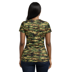 T-shirt Camo 20 Zeta Phi Beta Soror, inspiré des fondateurs de 1920, sororité grecque, tee-shirt pour une femme plus élégante, coton premium, coupe classique - Product Image 6