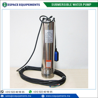 Pompe à eau submersible haute pression en acier inoxydable de performance supérieure avec interrupteur flottant pour le drainage des eaux usées et l'alimentation en eau
