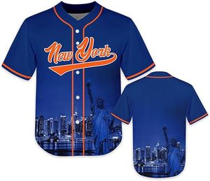 Uniformes de béisbol personalizados de alta calidad con logotipo de número de nombre de diseño transpirable con diseño sublimado para deportes - Product Image 1
