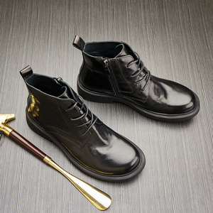 Zapatos de Negocios de Cuero Genuino con Suela Resistente al Desgaste y Plantilla Transpirable, Zapatos Formales para Hombre, Zapatos de Oficina - Product Image 5