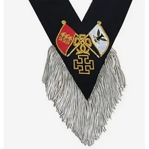 ล่าสุดเมสันรีกาเลียโลจ์ภาษาอังกฤษมาสเตอร์เมสันหัตถกรรมผ้ากันเปื้อนระดับจังหวัดบริการ OEM ODM ปักเอง - Product Image 2