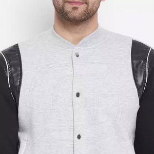Veste d'hiver en toile personnalisée OEM pour hommes avec col montant Nouveau design de mode fabriqué au Pakistan - Product Image 5