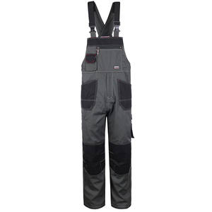 Men's Heavy-Duty Breathable Work Bib and <b>Brace</b> Overalls with <b>Knee</b> Pads Pockets Comfortable Work Coverall for Daily Use - Product Image 4