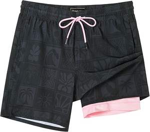 กางเกงว่ายน้ำสำหรับผู้ชายกางเกงว่ายน้ำเล่นกระดานโต้คลื่นชายหาดผ้าสแปนเด็กซ์ระบายอากาศได้อย่างรวดเร็ว - Product Image 1