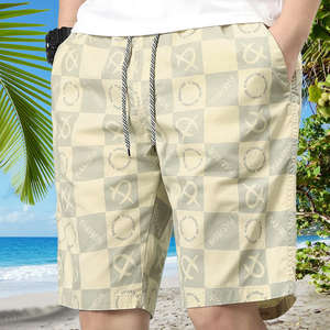 Hot Selling Custom Printed Summer Sublimated <b>Men</b> Swimming <b>Trunks</b> Breathrable <b>Men</b> Beach Shorts With logoDDP shipping mesh shorts - Product Image 5